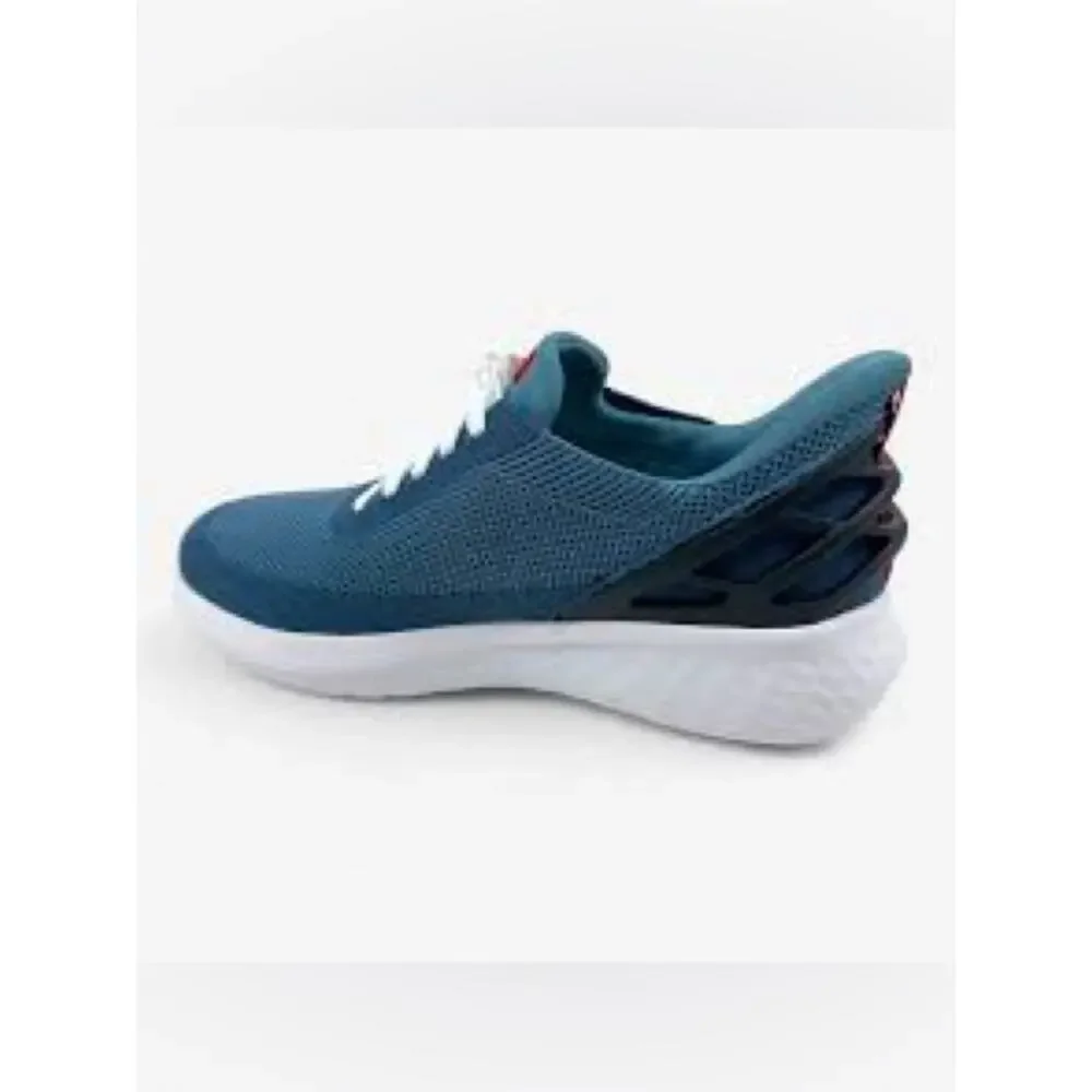 KIZIK Unisex Athens Sneaker Deep Sea Blue Hands Free Men’s 8W/Women’s 9.5 Wide